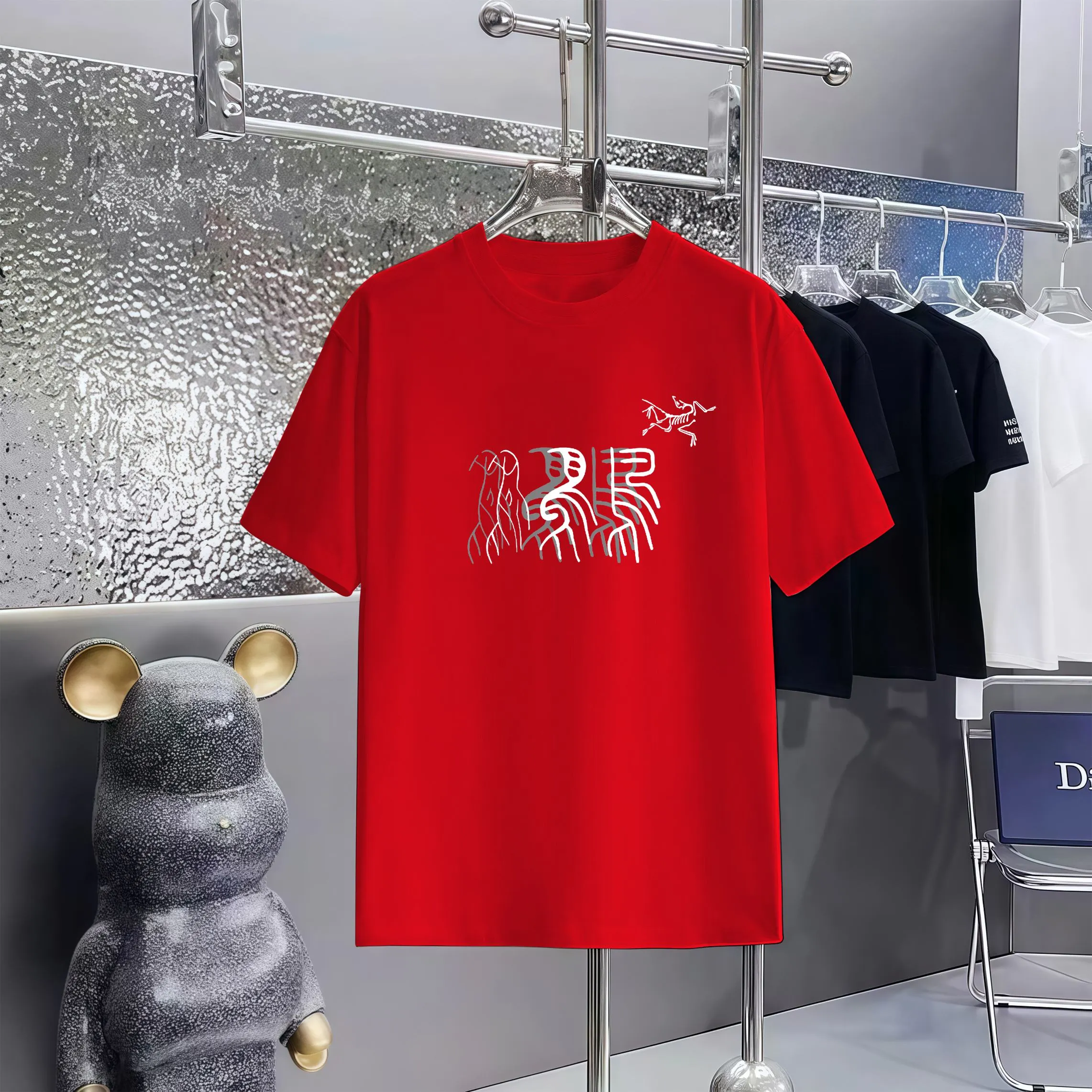 80 ARC'TERYX T 1:1 1×1 Same Style logo OXS ：Black，White， ，Red， Gray Size：XS-L